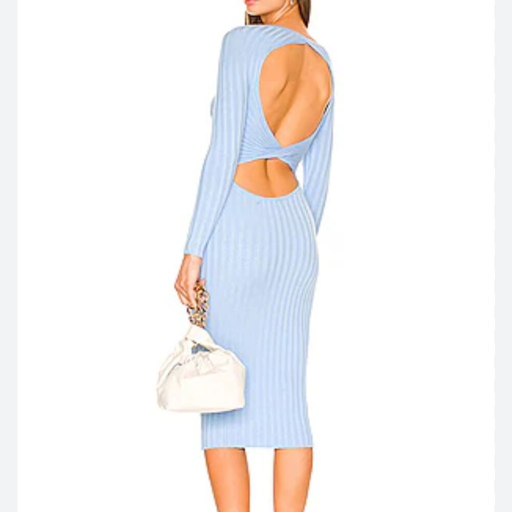 MORE TO COME Laura Open Back Dress- Size Small